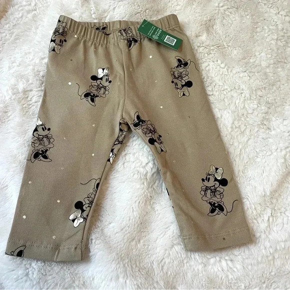Baby Gap x Disney Minnie Mouse Leggings 3-6 Months - Picture 1 of 6